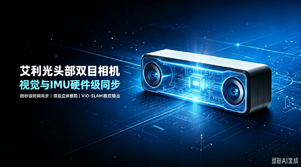 艾利光头部双目相机：视觉与IMU 硬件级同步
